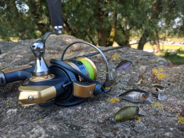 Çubuk balıkçı Tema iplik