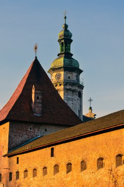 Lviv şehri sabahı