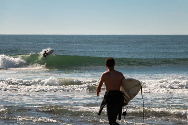 Big Waves Breaks nel nord della California vicino a San Francisco — Foto Stock