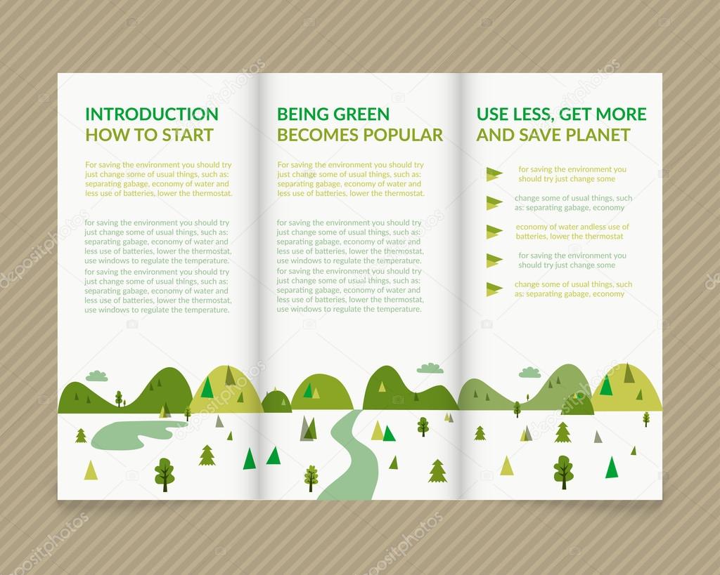 Ecological brochure