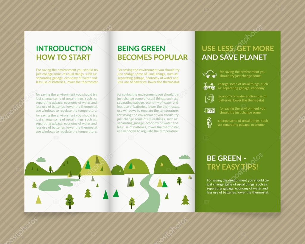Ecological brochure
