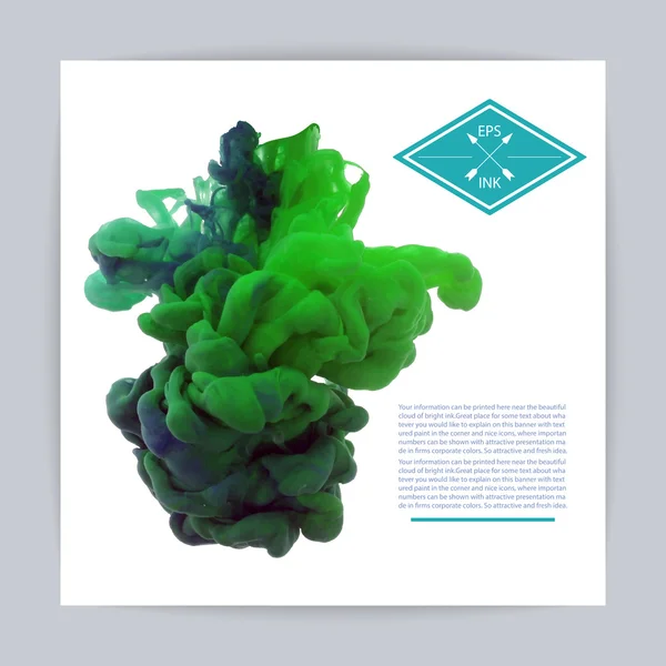 suyla dönen mürekkep