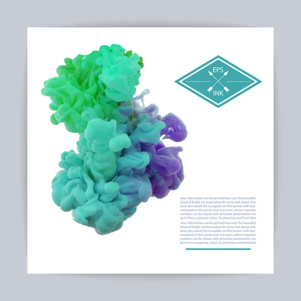 Doku suda mürekkep, boya