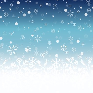 Kar taneleriyle kusursuz desen