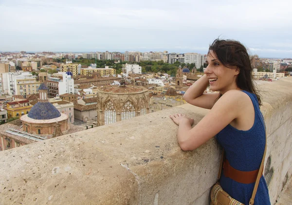 Girl and the city Valencia