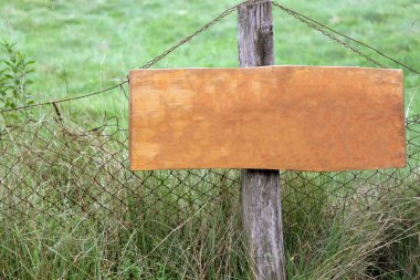 Çim reklamlar için paneli