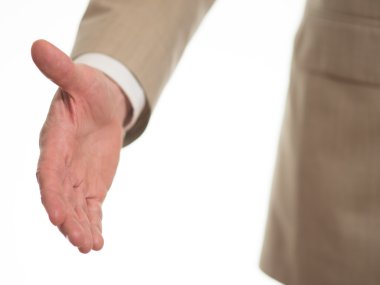 Hoş geldiniz uzanmış el