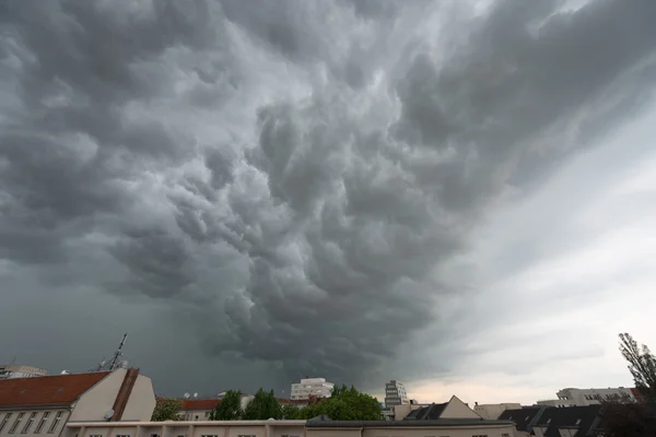 Stormy sky in Berlin Charlottenburg