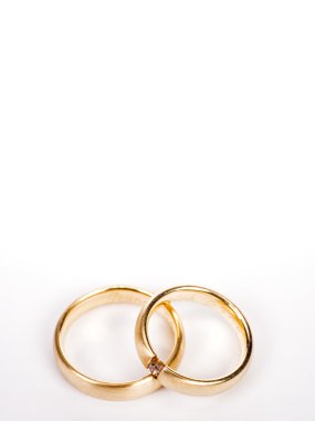 Evlilik yüzükleri.