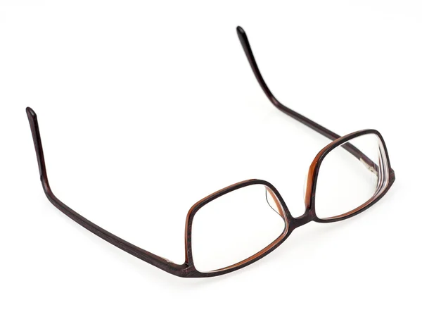 Moderne braune Brille — Stockfoto