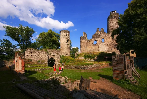 Tjeckien, slottet Sukoslav — Stockfoto