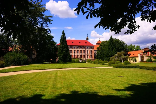 Tsjechische Republiek, kasteel Libochovice — Stockfoto