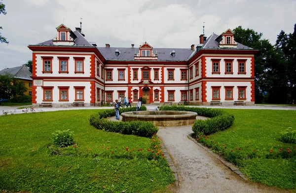 Czech republic, castle Jilemnice — Stock Photo, Image