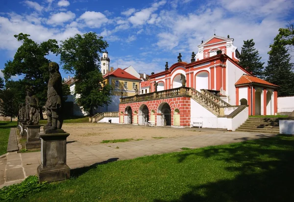 Czech republic, castle Klasterec nad Ohri — Stock Photo, Image