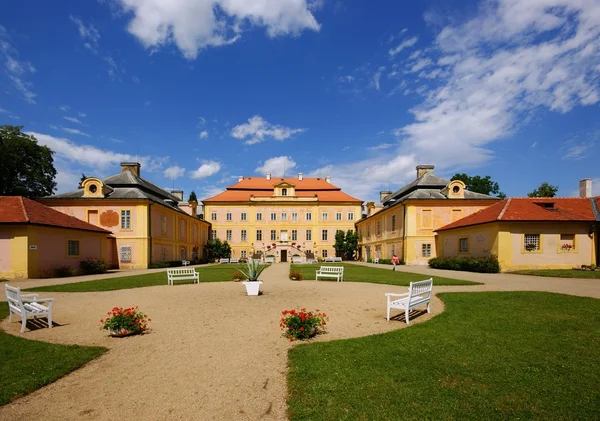 Tsjechische Republiek, kasteel Krasny Dvur — Stockfoto