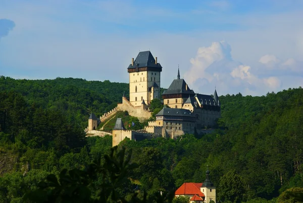 República Checa, castillo Karlstejn Imagen de stock