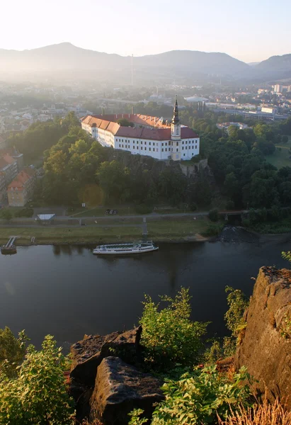 République tchèque, château Decin — Photo