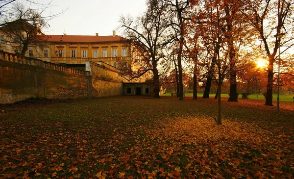 Tjeckien, slottet Duchcov — Stockfoto