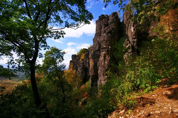 Tschechische Mittelgebirge — Stockfoto