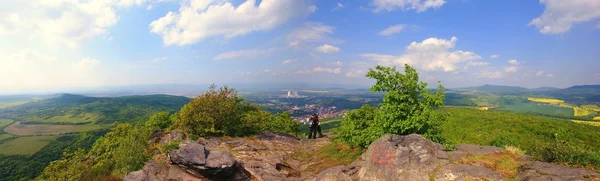 Tschechische Mittelgebirge — Stockfoto