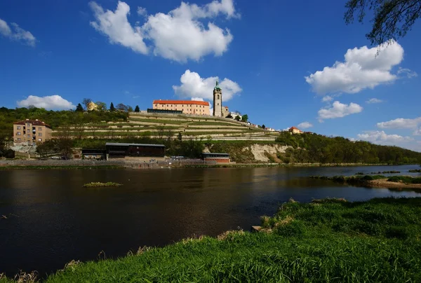 República Checa, castillo Melnik Imagen de archivo