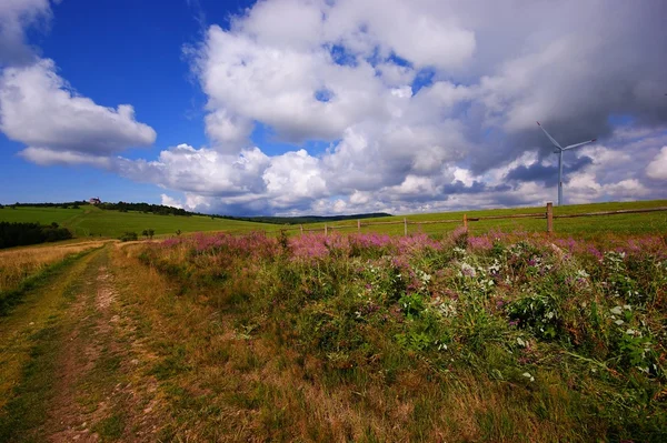 Ore Mountains — Stock Photo, Image