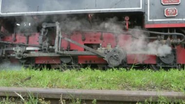 Hareket iletim çerçeve buharlı tren