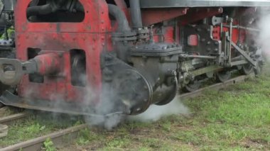 Buhar tren sürücü çerçeve