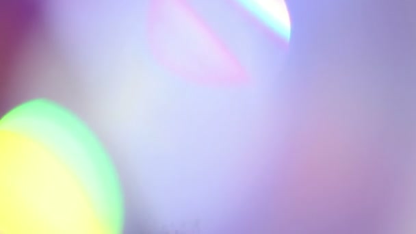 Bunte Lichter Hintergrund — Stockvideo