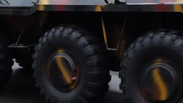 Large Wheels — Stock Video