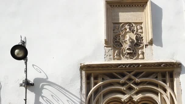 中世纪的门和入口 — 图库视频影像