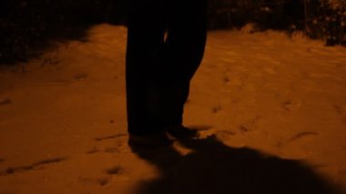 Snowy gece buluşma noktası