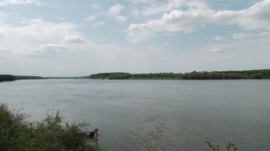 Çok geniş nehir Panorama