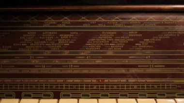 Vintage radyo imleç taşıma