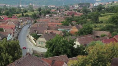Köy evleri Heights görünümü