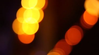 Sarı geçici noktalar Bokeh