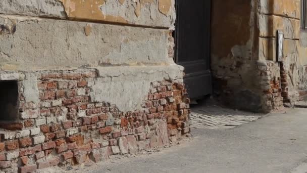 Maçonnerie endommagée 