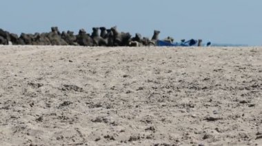 Hot Sand on Beach