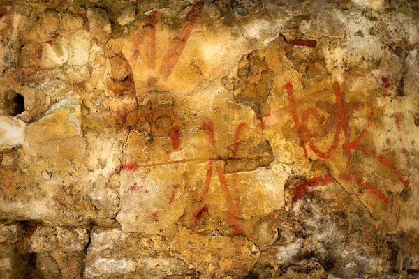 Eski bir duvar grafiti — Stok fotoğraf