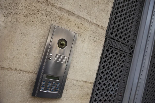 Intercom on a facade — Stock Photo, Image