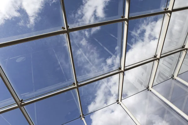 Modern glass roof — Stock Photo, Image