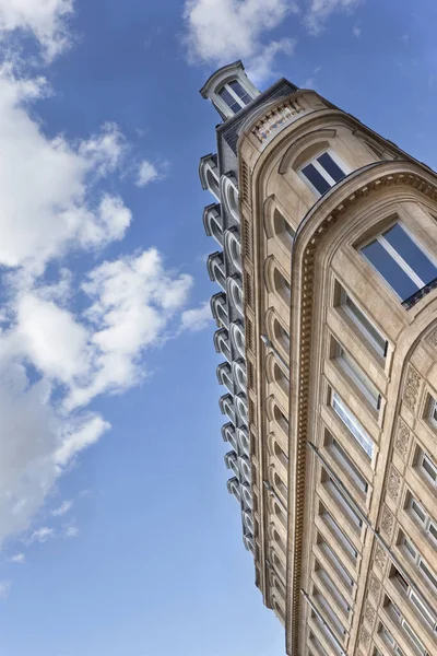 Fassade Einer Stilvollen Villa Frankreich — Stockfoto
