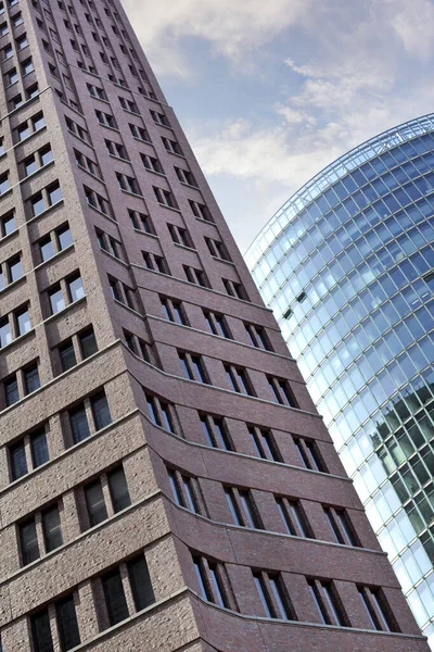 Gebäude Und Himmel Hintergrund Berlin — Stockfoto