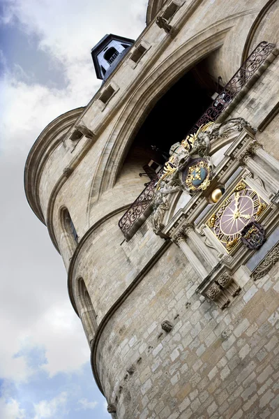 Фасадні Великий Дзвін Бордо Франція — стокове фото