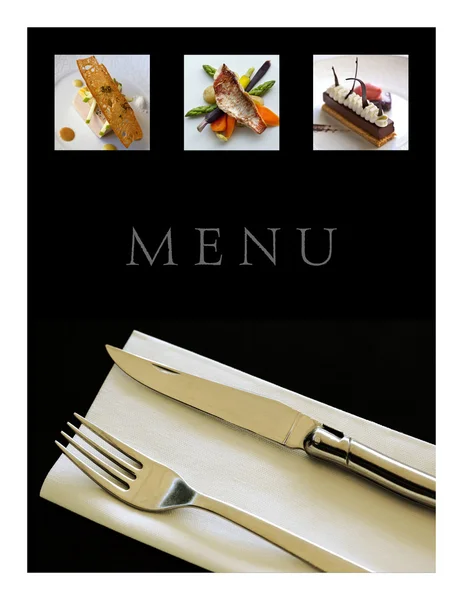 Menu de — Fotografia de Stock