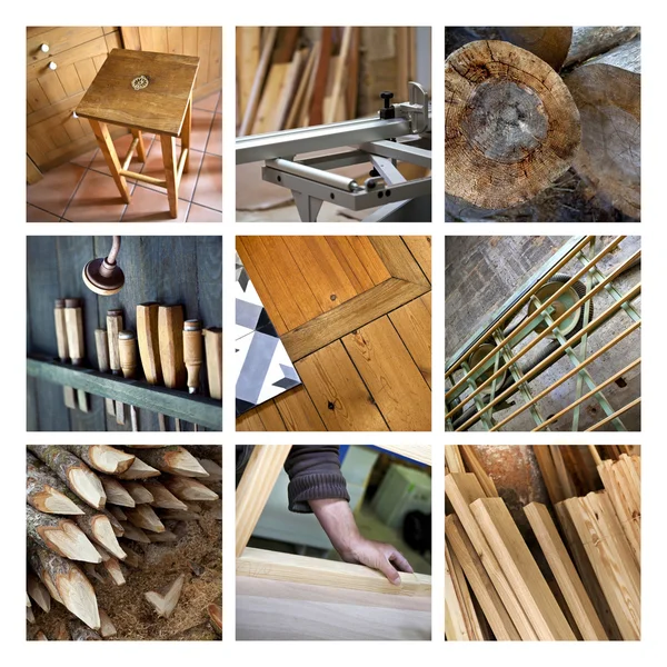 Wood and joinery — Stock Photo, Image