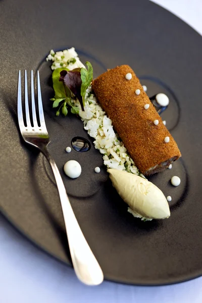 Doughnut of breaded pig foot — Stock Photo, Image