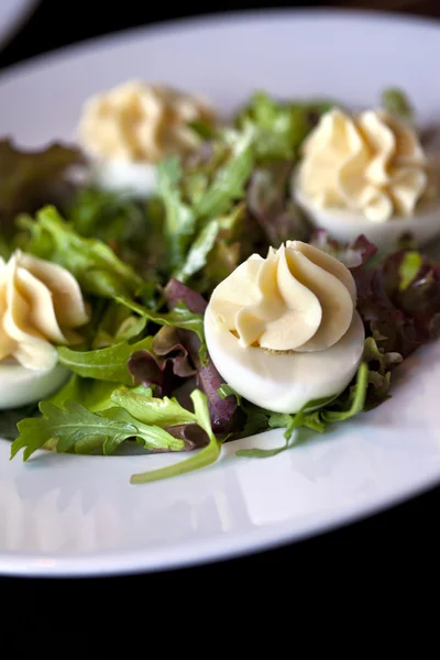 Eggs and mayonnaise — Stock Photo, Image