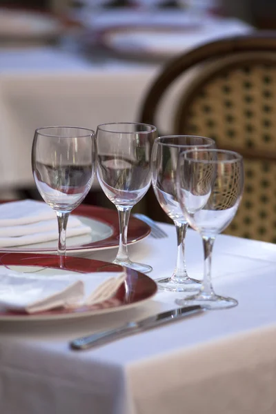 Table set up — Stock Photo, Image