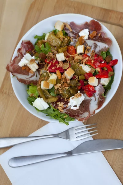 Karışık sağlıklı salata — Stok fotoğraf